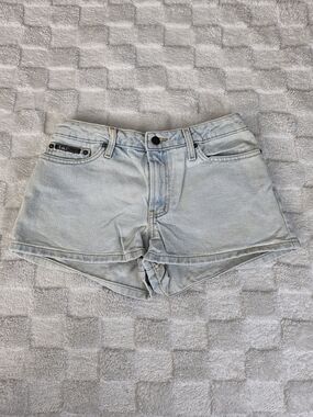 Vintage l.e.i. Jeans Jean Shorts Light Wash Size 5 EUC